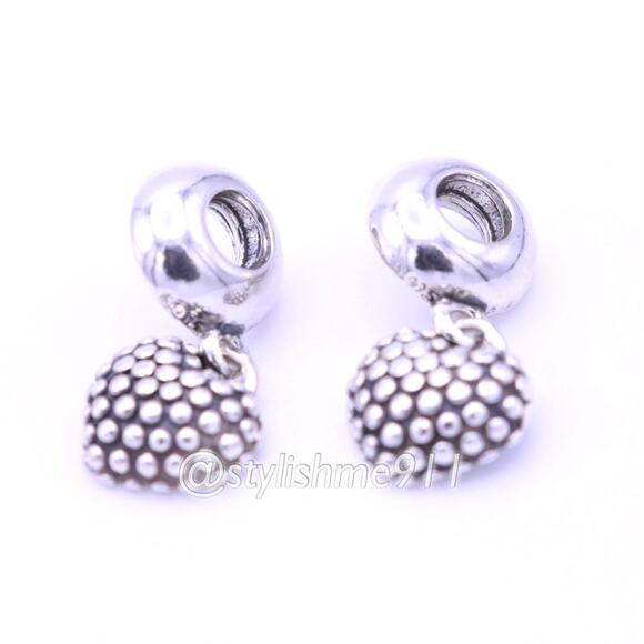 Authentic PANDORA Retired Piece of My Heart Mother / Son Charms - Picture 11 of 11